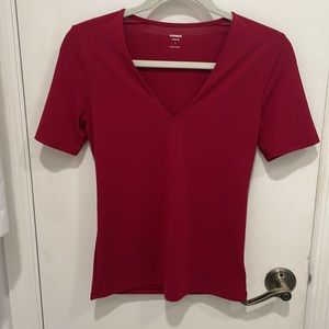 Express fitted tee - Red Small